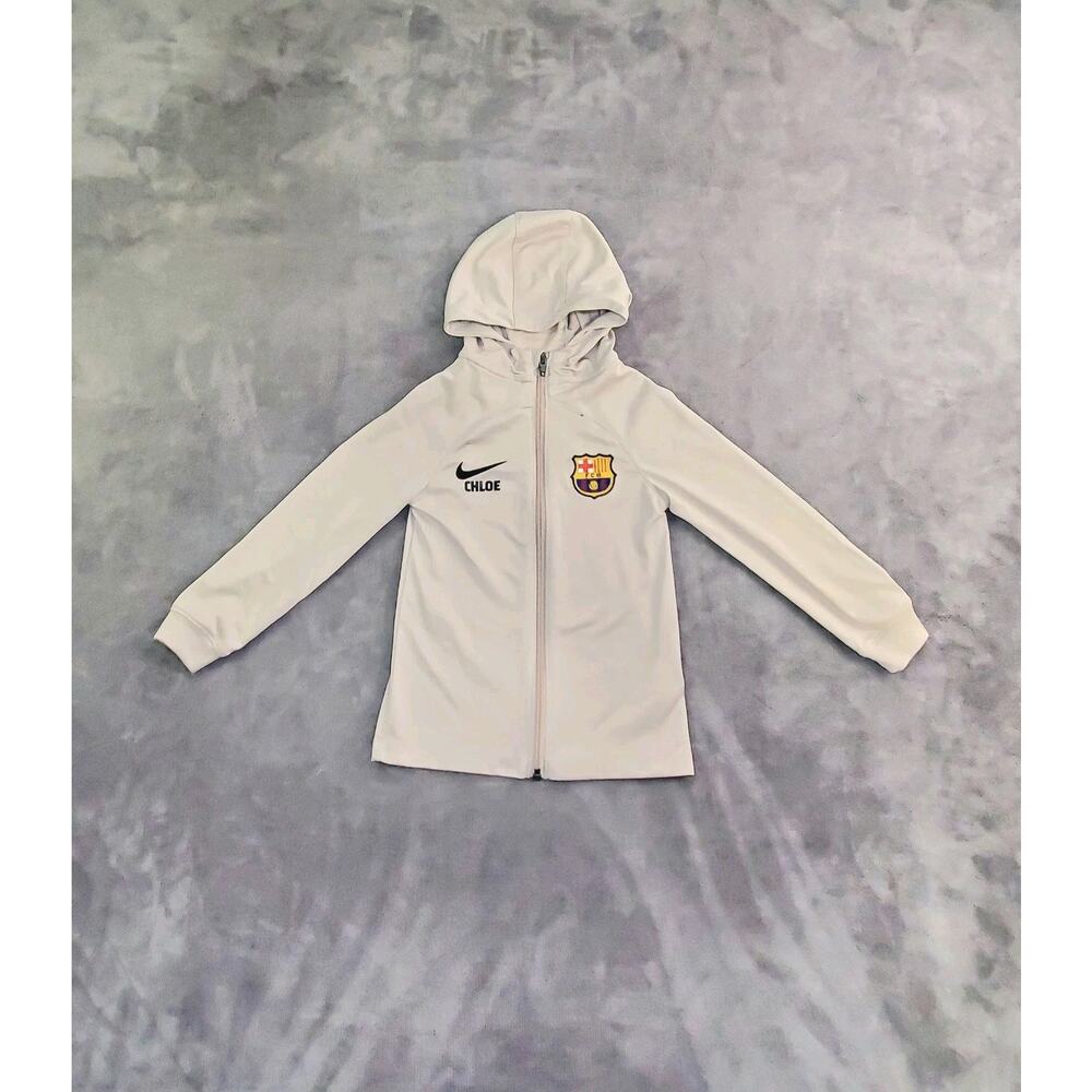 Nike FC Barcelona Boys 24-36 Mon Dri-FIT Strike Jacket Strike Sequoia C19-73